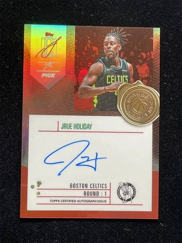 2025 Topps Signature Jrue Holiday Red (RAW)