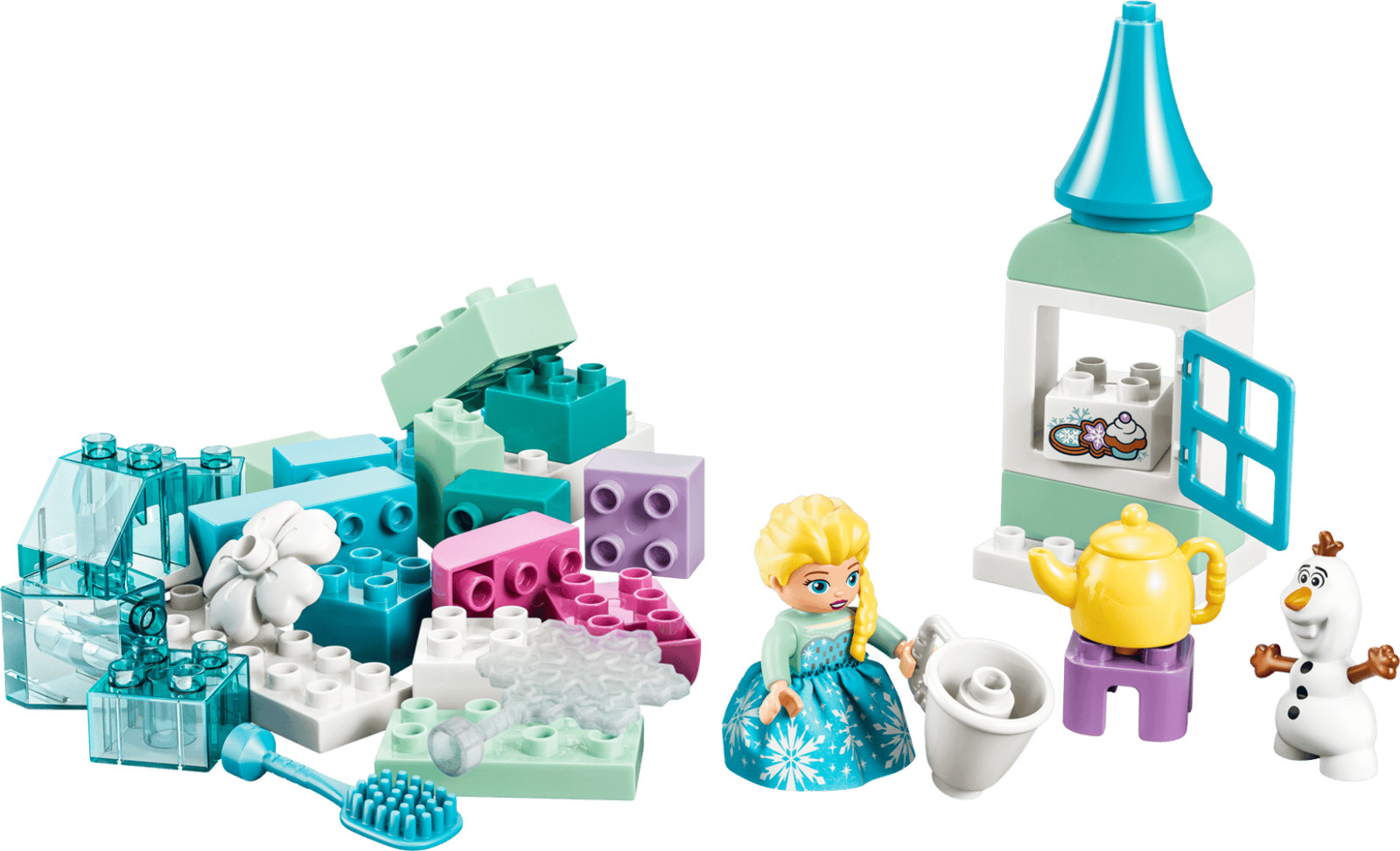 Lego Duplo Scatola creativa di Frozen con Elsa e Olaf foto 2