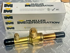 Mueller Refrigeration, AQ17861C, Ball Valve, For 1/2" OD, With Testing Port
