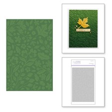 SCATTERED FALL EMBOSSING FOLDER-Spellbinders Paper Arts-Textured Card-A2/5x7
