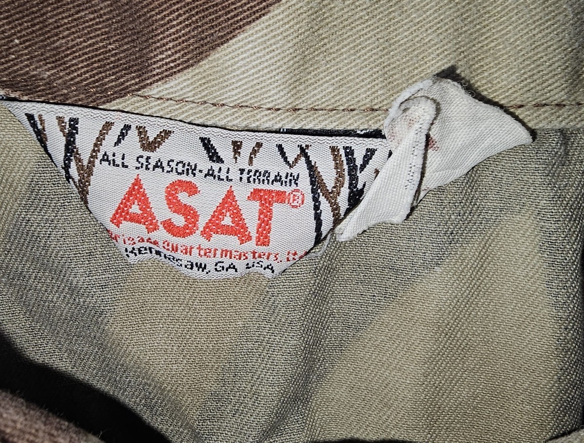 田中asat / tribal camouflage all in one Vintage ASAT Tribal Camo All In One Jumpsuit Coveralls L READ