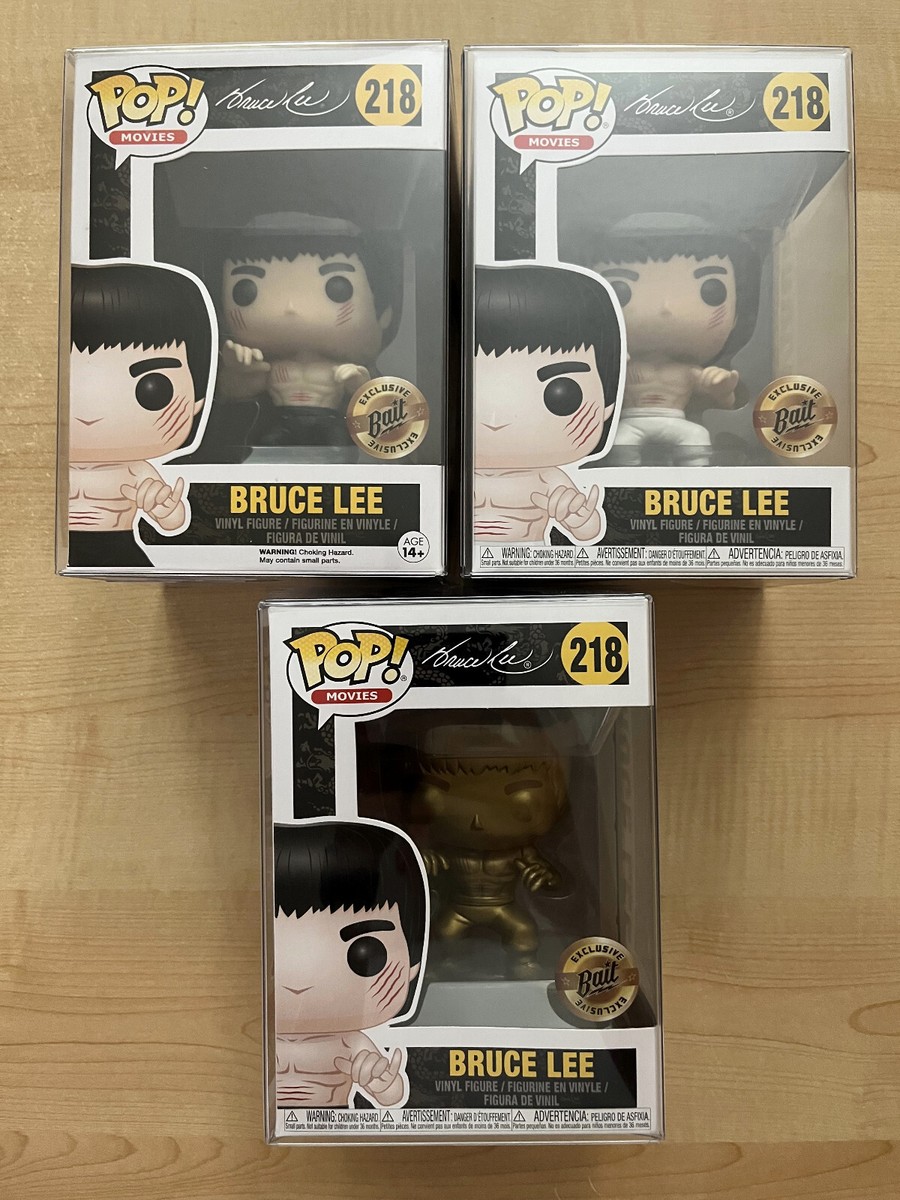Funko POP! Bruce Lee Enter the Dragon Exclusives set of 3