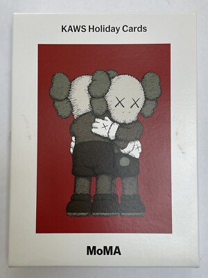 ORIGINAL KAWS HOLIDAY X MoMA POSTKARTENBOX SET NEU UNBENUTZT