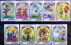 1984 GRENADINES GRENADE 590-98 Disney Cartoons Easter Goofy Daisy MNH
