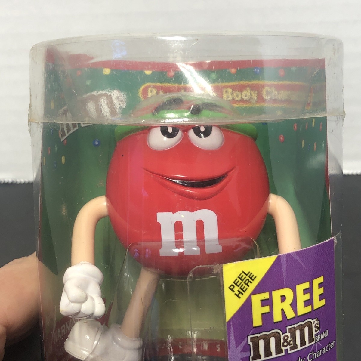 Vintage 2004 M & M's Character with Bendable Parts Red Body | eBay