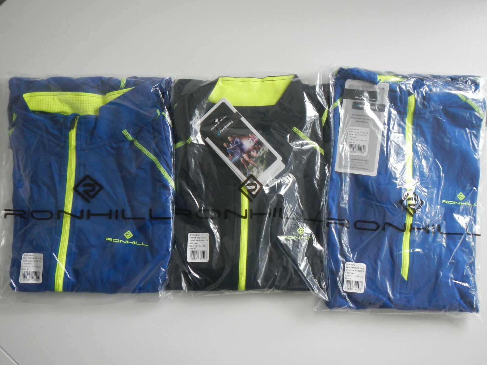 3X RONHILL MEN'S THERMAL 200 1 2 ZIP LONG SLEEVE RUNNING TOPS 3X RONHILL MEN'S THERMAL 200 1 2 ZIP LONG SLEEVE RUNNING TOPS buy brand