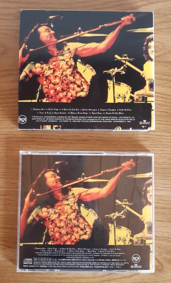 DEEP PURPLE - COME HELL OR HIGH WATER -  JAPAN CD VON 1994 - BVCP 766 - Bild 2 von 4