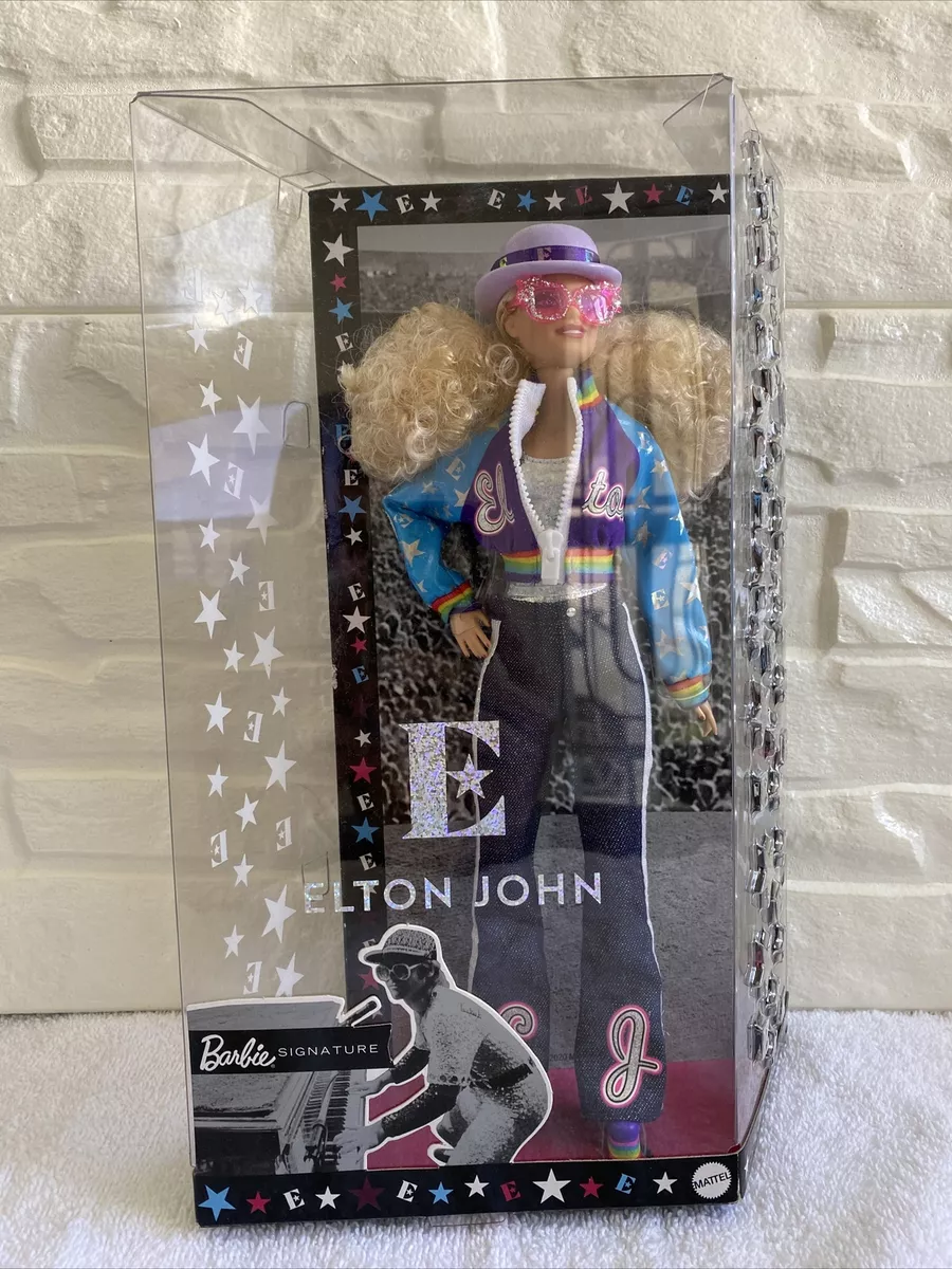 Elton john barbie collector doll 2025
