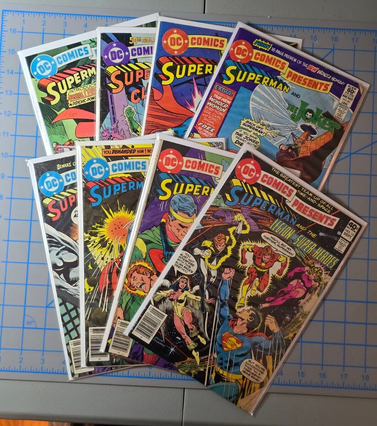 DC Comics Presents Bronze Age 8 Comic Lot - Issues #13,21,24,30,41,45,50,68