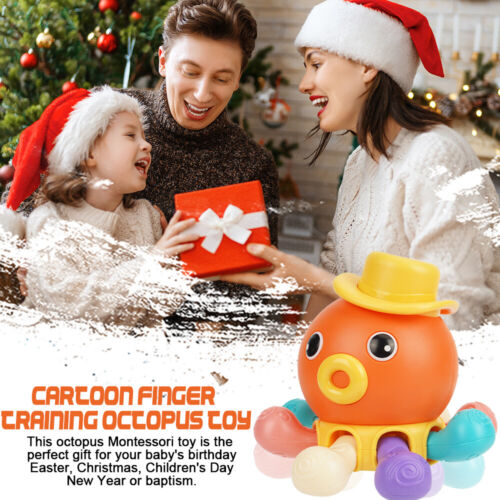 Baby Interactive Musical Sound Crawling Octopus Toys Moving Infants Toys Gift UK - Picture 9 of 22