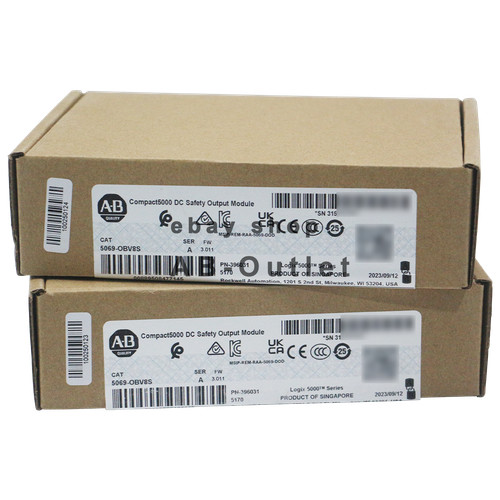 New Allen Bradley 5069-OBV8S Compact 5000 DC Safety Output Module