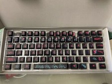 League of Legends Jinx Keycaps 108 Keys PBT For Mechanical Keyboard NO Keyboard