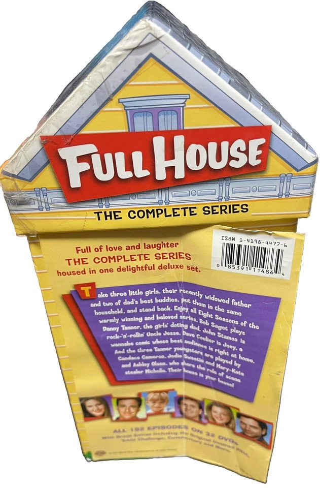 FULL HOUSE The Original Complete TV Series Collection DVD 32-Disc Set Used Foto 3 de 4