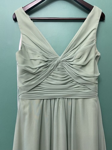 Emmas Bridal Dress. Size UK 16. Prom Evening Wedding Party Dress. Sage Green - Picture 3 of 9