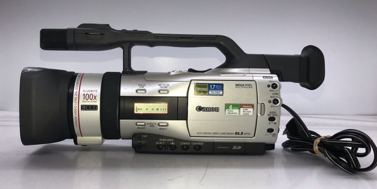 Gl2 Minidv Canon Xm2 Video Camera Canon Xm2 Camcorder Camcorder