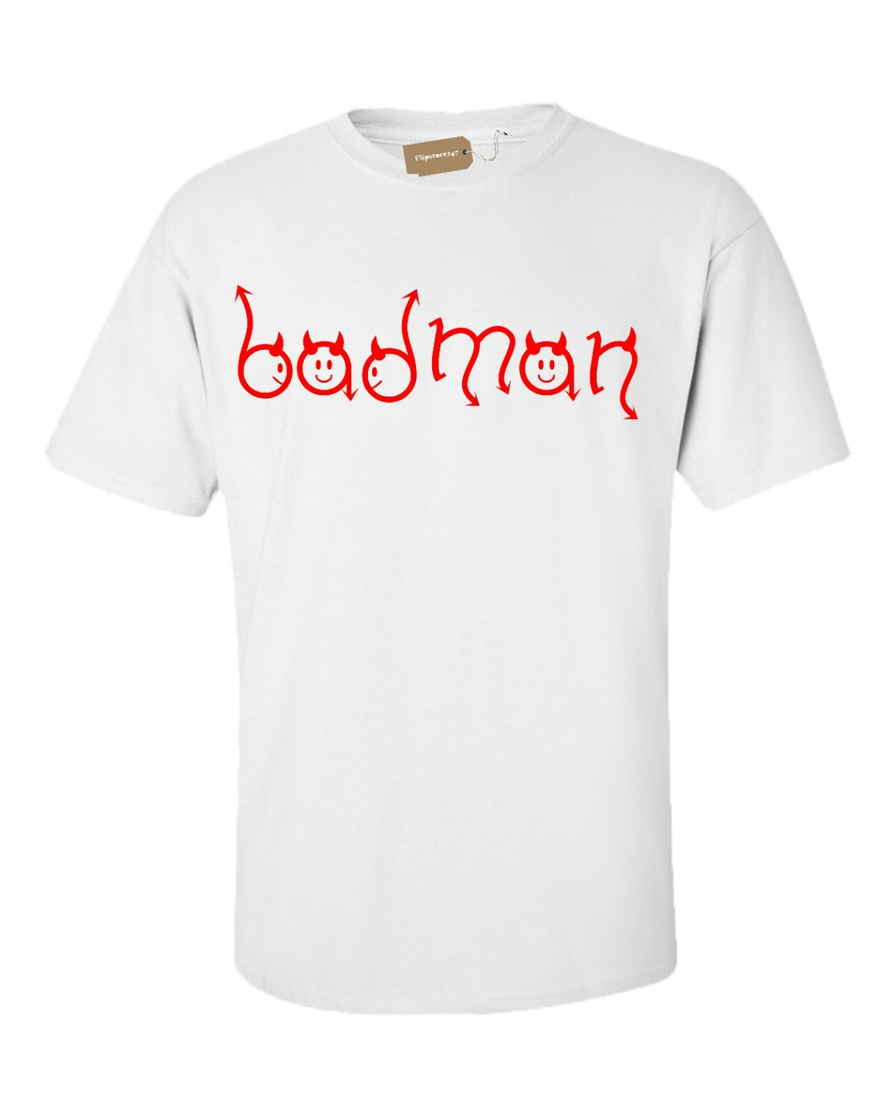 ALTRA T shirt Badman S XXXL regalo compleanno Natale scherzo divertente cattivo