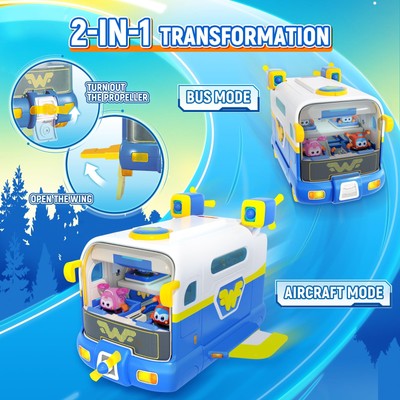 2-in-1 Super Pets Mini Base mit Super Pet Jett & Dizzy Spielzeug für 3 4 5 6 ...