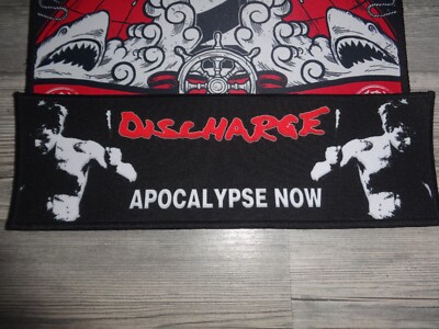 Discharge Back Patch Back Strip Punk Crust Amebix Wolfbrigade