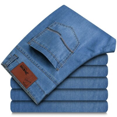 Pantalones Vaqueros Elásticos Y Ajustados Con Cintura