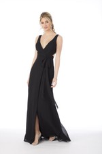 Mori Lee Bridesmaid, Social, Formal, Prom Dresses, size 8, Color Black