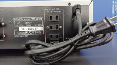 アンプ Denon PMA-390AE Amazon.co.jp: Denon プリメインアンプ エントリークラス プレミアム