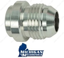 Aluminum -8AN Male Weld Bung - 6061 8an Fitting ICT Billet AN970-08A