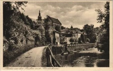 Old postcard postcard Rothenburg game on the Tauber with children's home GERMANY (1077024)