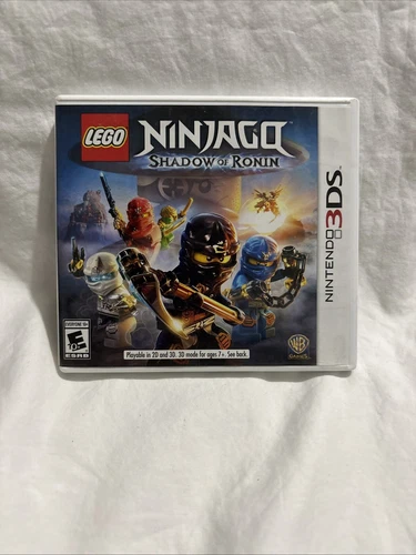Nintendo 3DS Lego Ninjago Shadow of Ronin Tested & Working Complete With Manual