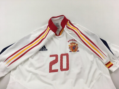 Spain España #20 Xavi Euro 2004 away shirt Adidas jersey