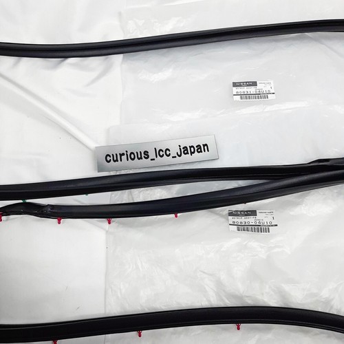 Juego de goma para puerta Nissan OEM Skyline R32 GTR GTS25 GTS4 GTS-T resistente al clima - Imagen 5 de 15