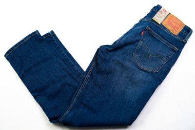 Levis Jeans 511 Slim Hose Stretch Levi`s Pant Denim Elastic Blau W 32 L 30 NEU  