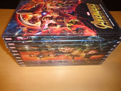 Marvel Movie Collection Nr.1-10 komplett Panini Comic HC Avengers, Thor usw.