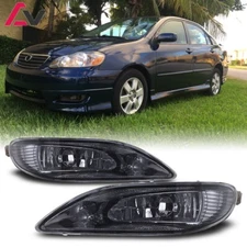 For Toyota Corolla 2005-2008 Smoke Pair Bumper Fog Lights Lamps+Wiring+Switch LR