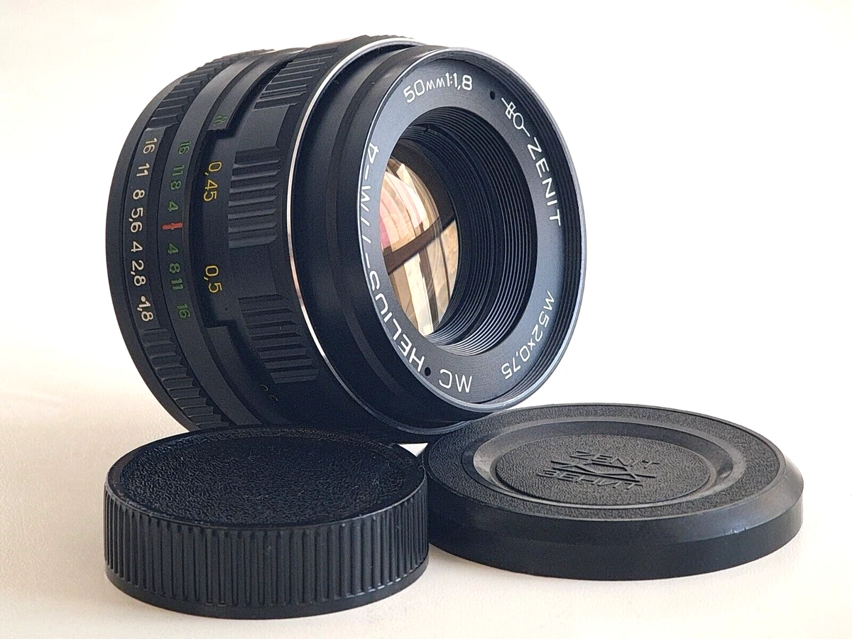 Preços baixos em Lentes de câmera Helios f/1.8 50mm Focal | eBay