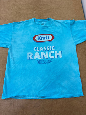 Kraft Classic Ranch Dressing Shirt SIZE LARGE