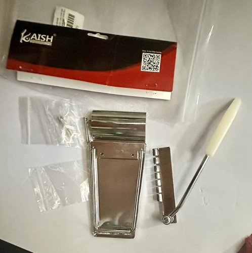 KAISH Long Version Vibrola Vibrato Tremolo Tailpiece for LP/SG/ES Guitar