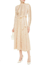Zimmermann Espionage Ruffled Midi Dress. Size 3 (12-14au) 
