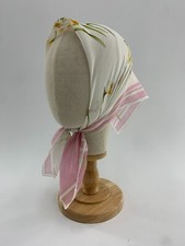 Vintage Nina Ricci Handkerchief Bandana Square Scarf Small Head Wrap Neckerchief