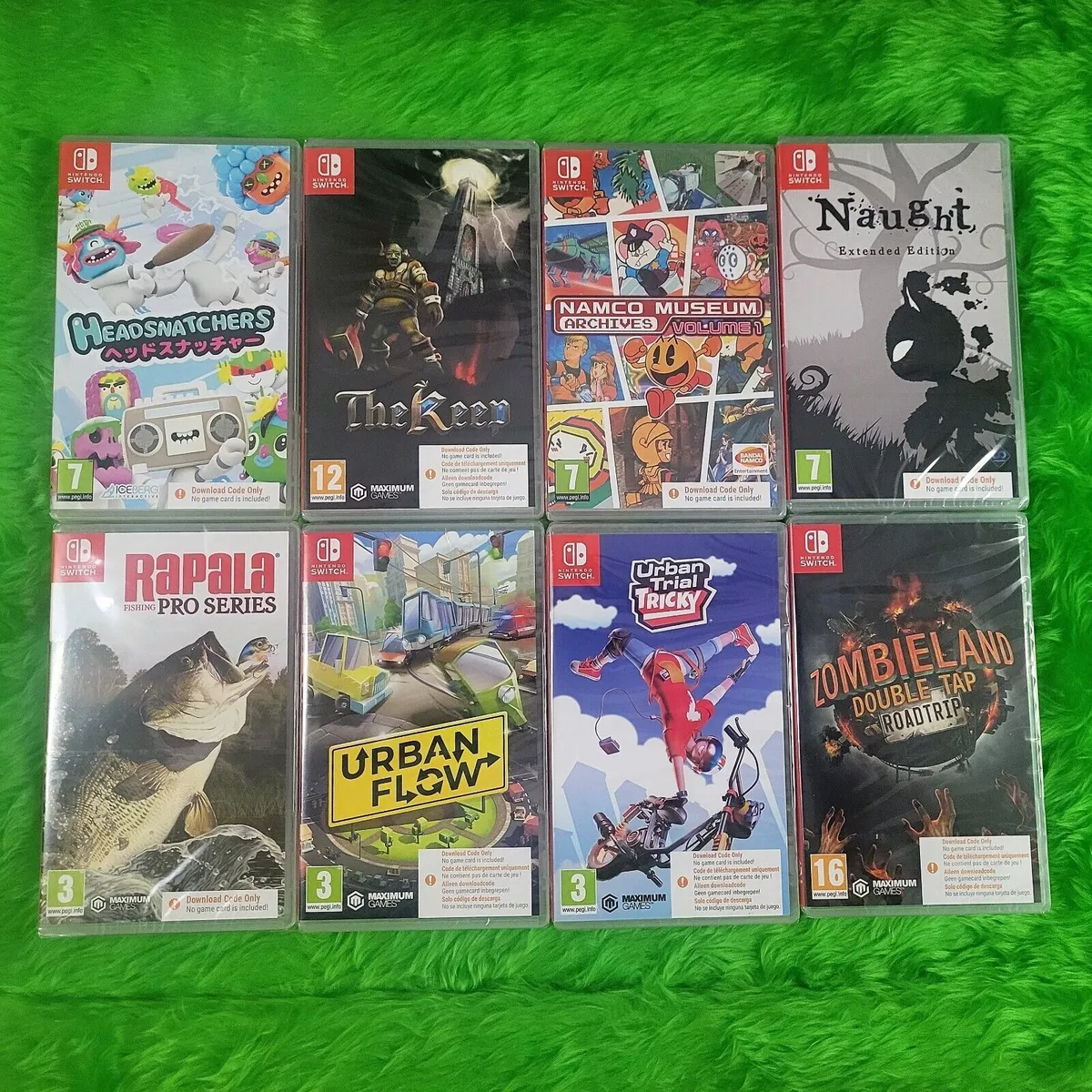 Nintendo Switch CODE in a Box Games 4.99 Each Please Read Description