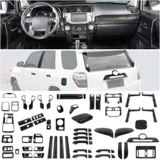 For 4runner 10+ Carbon Full Center Console Decoration Cover Exterior Accessories