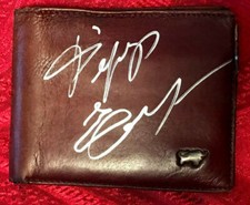 Portafoglio uomo vera pelle marrone firmato Fedor Emelianenko & Renzo Gracie