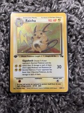Raichu 14/62 Fossil Holo for sale online | eBay