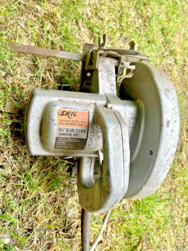 Vintage Skilsaw Model 554 Ball Bearing Saw: working - Picture 6 of 10