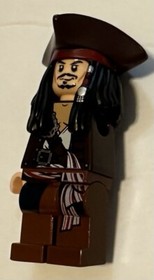 LEGO 4184 Pirates of the Caribbean The Black Pearl Hull 3 Pcs, Bricks Figure lot