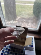 Princess House Heritage Set Of 4 Floating Tea Light Candle Holders Decor Glass