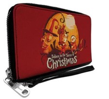 The Nightmare Before Christmas Lock Shock  Barrel Trio Zip Around Wallet