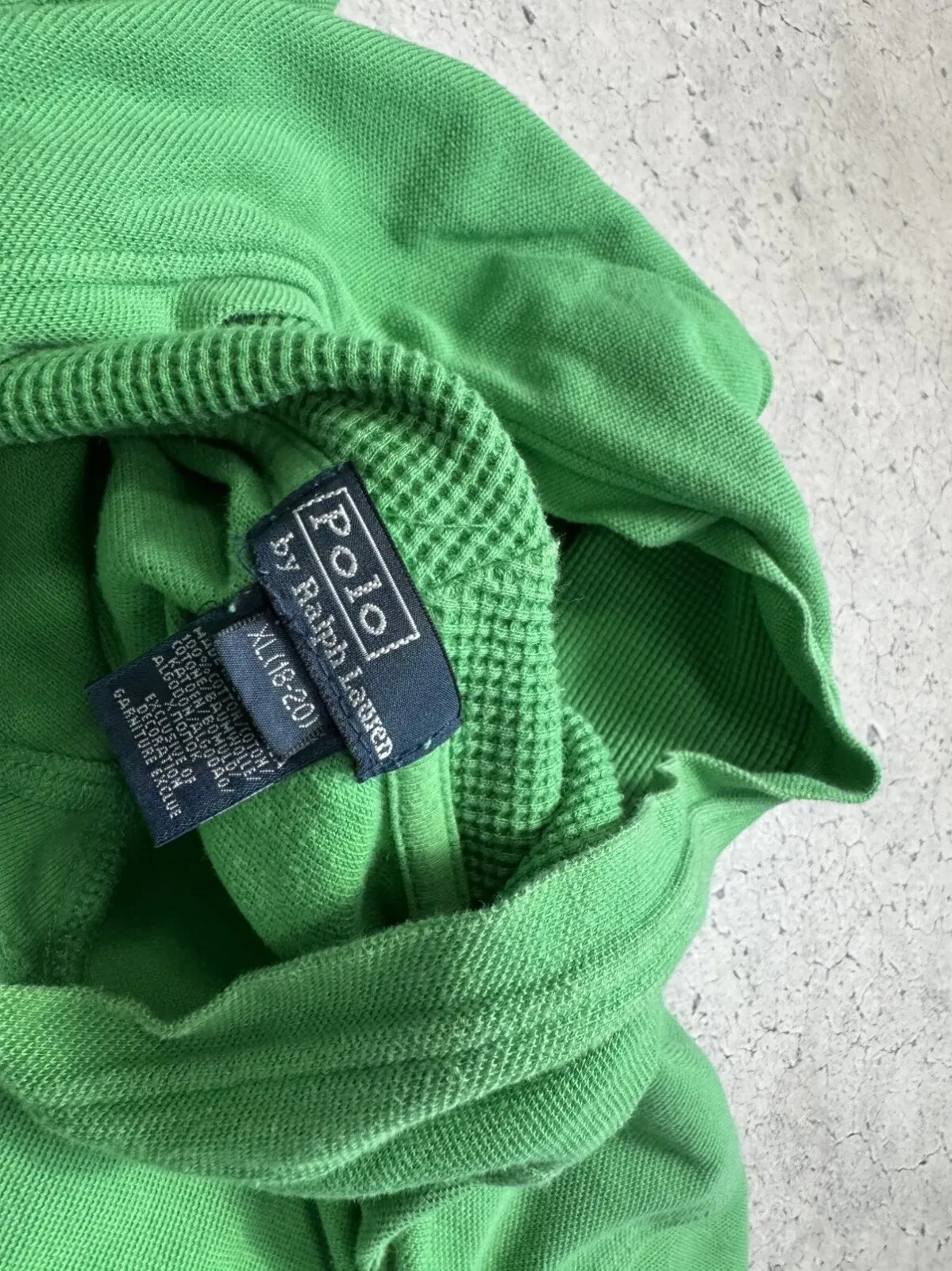 Polo Ralph Lauren Big Pony Vintage Felpa con Cappuccio Y2K PRL