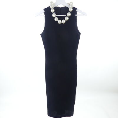 Boutique Moschino dress dress beaded shift dress black size 36 S