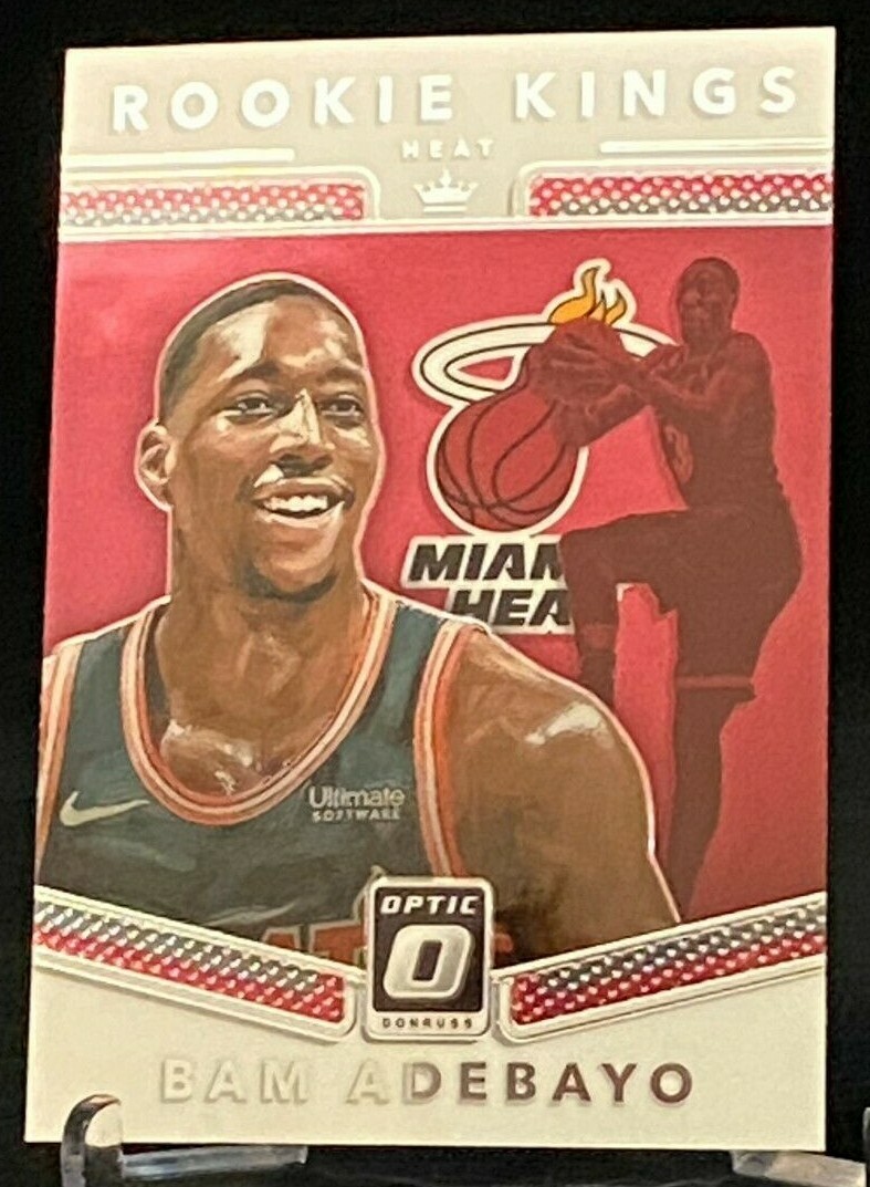 2017-18 Donruss Optic Rookie Kings #14 Bam Adebayo Miami Heat