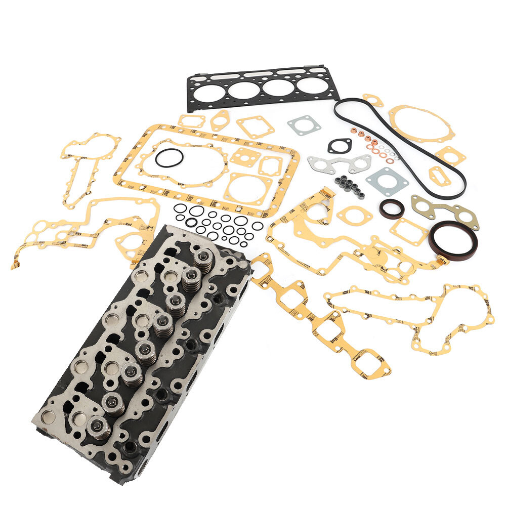 V2203 Complete Cylinder Head with Full Gasket Kit Fits For Kubota Engine Bobcat
